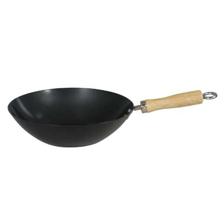 WOK AÇO CARBONO C/C 27CM AA